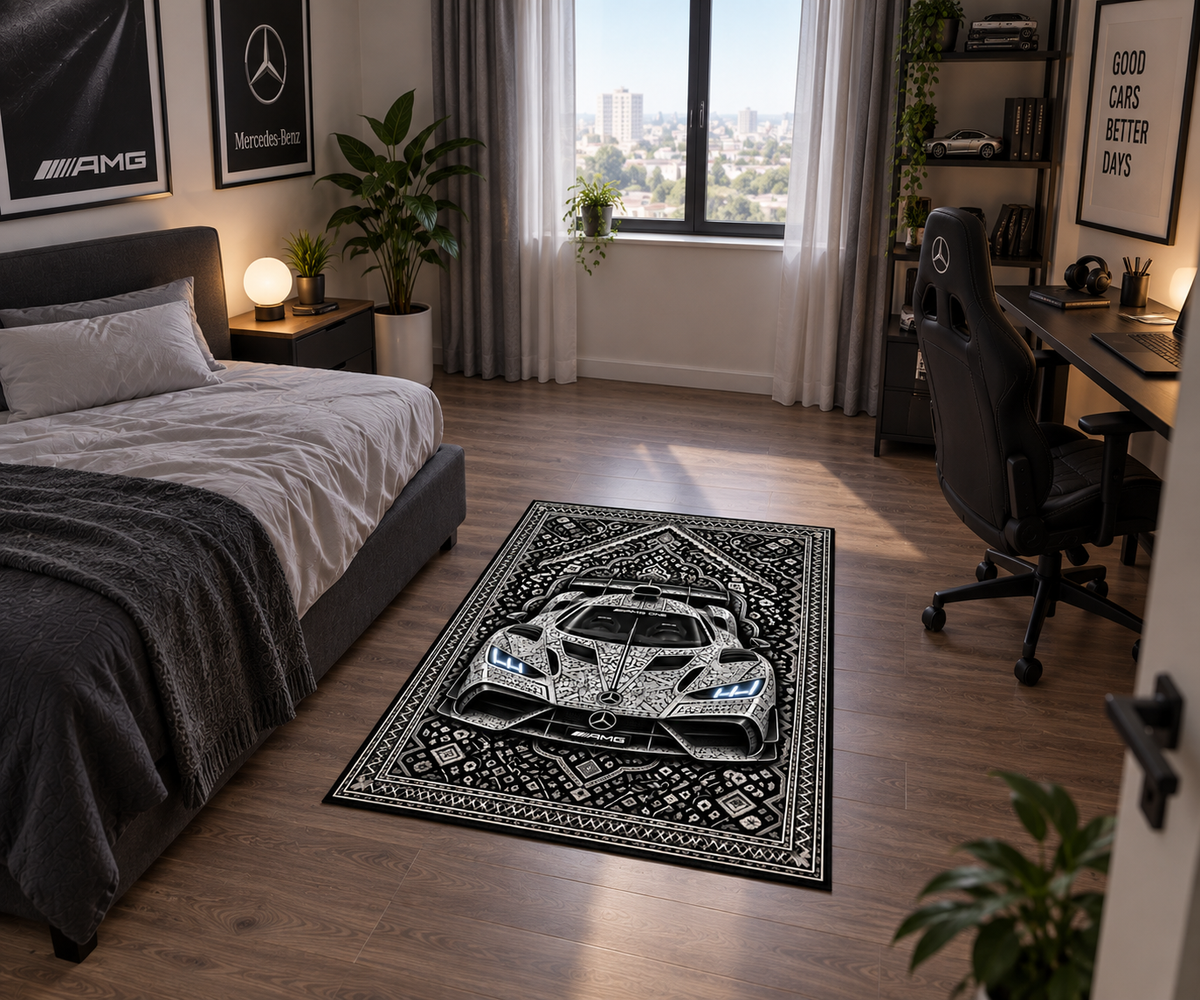 Mercedes AMG ONE Premium Printed Rug