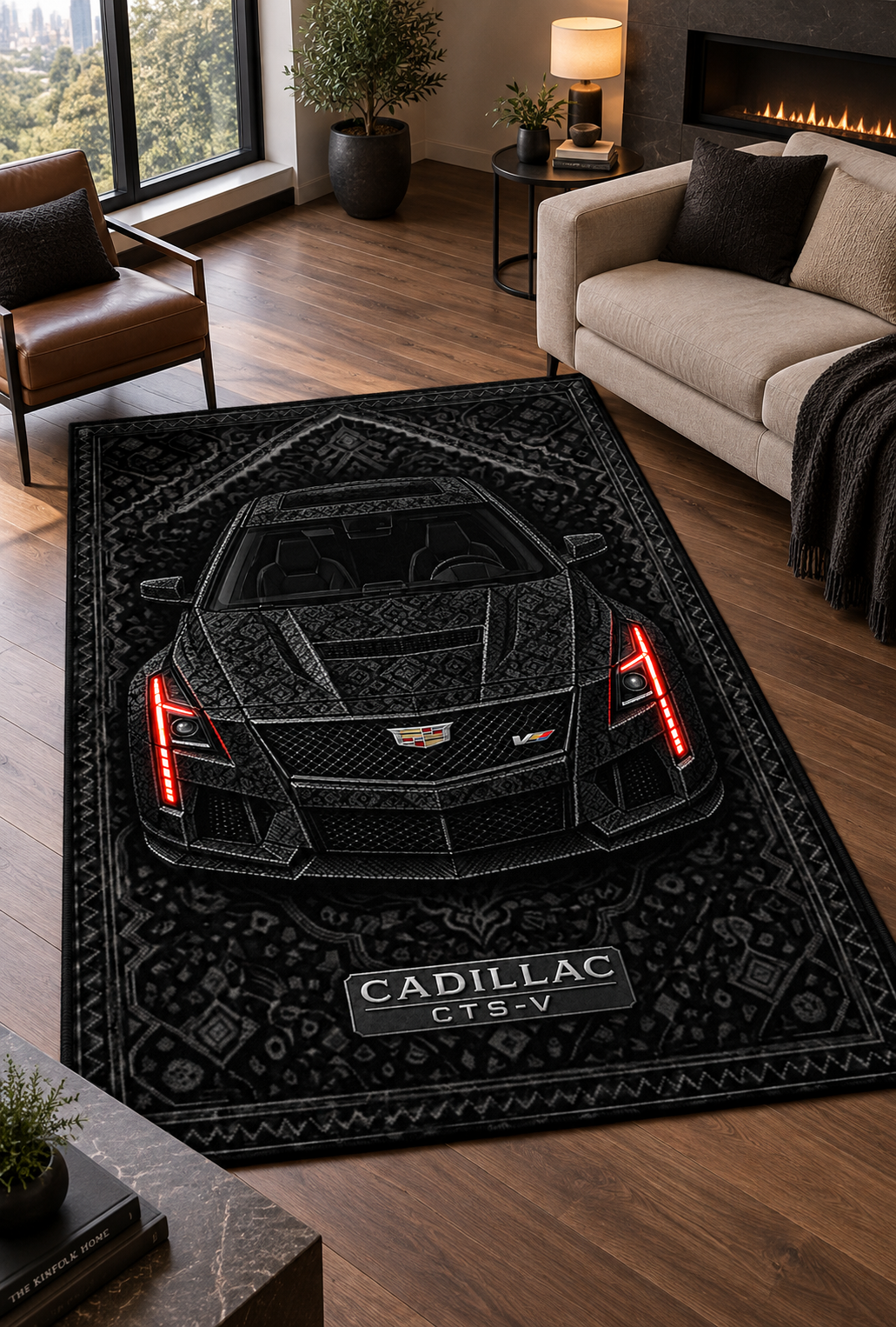 Cadillac CTS-V Premium Printed Rug