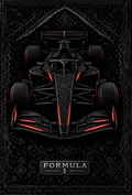 Formula 1 printed rug