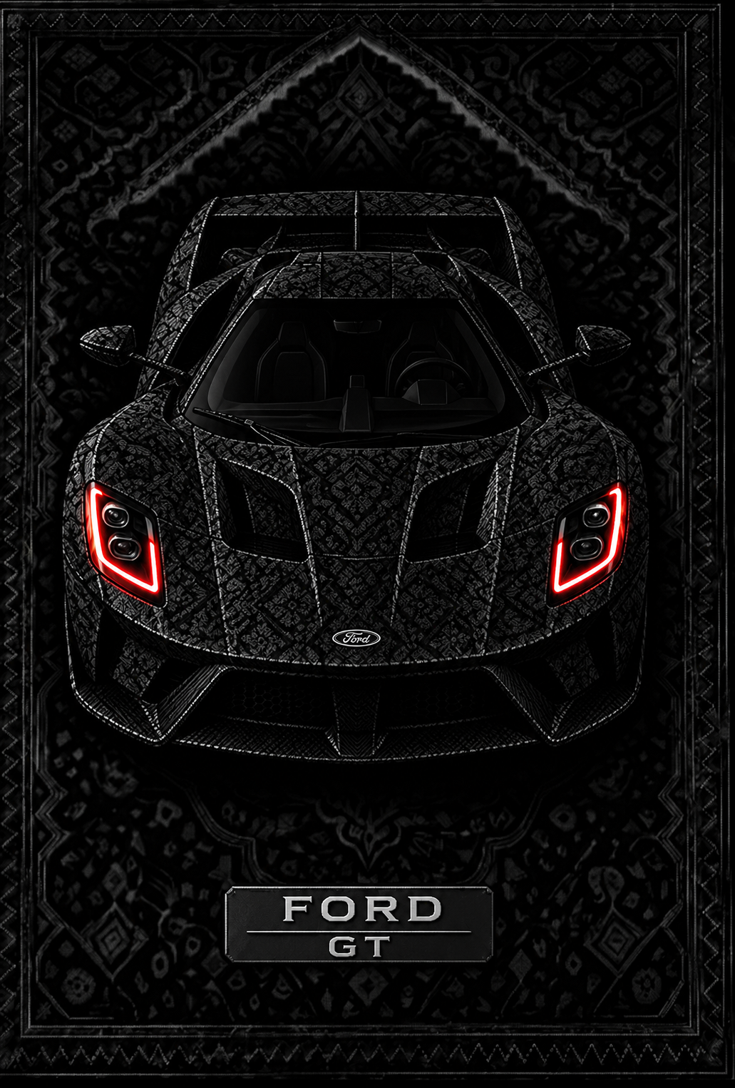 Ford GT Rug