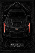 Cadillac CTS-V Premium Printed Rug