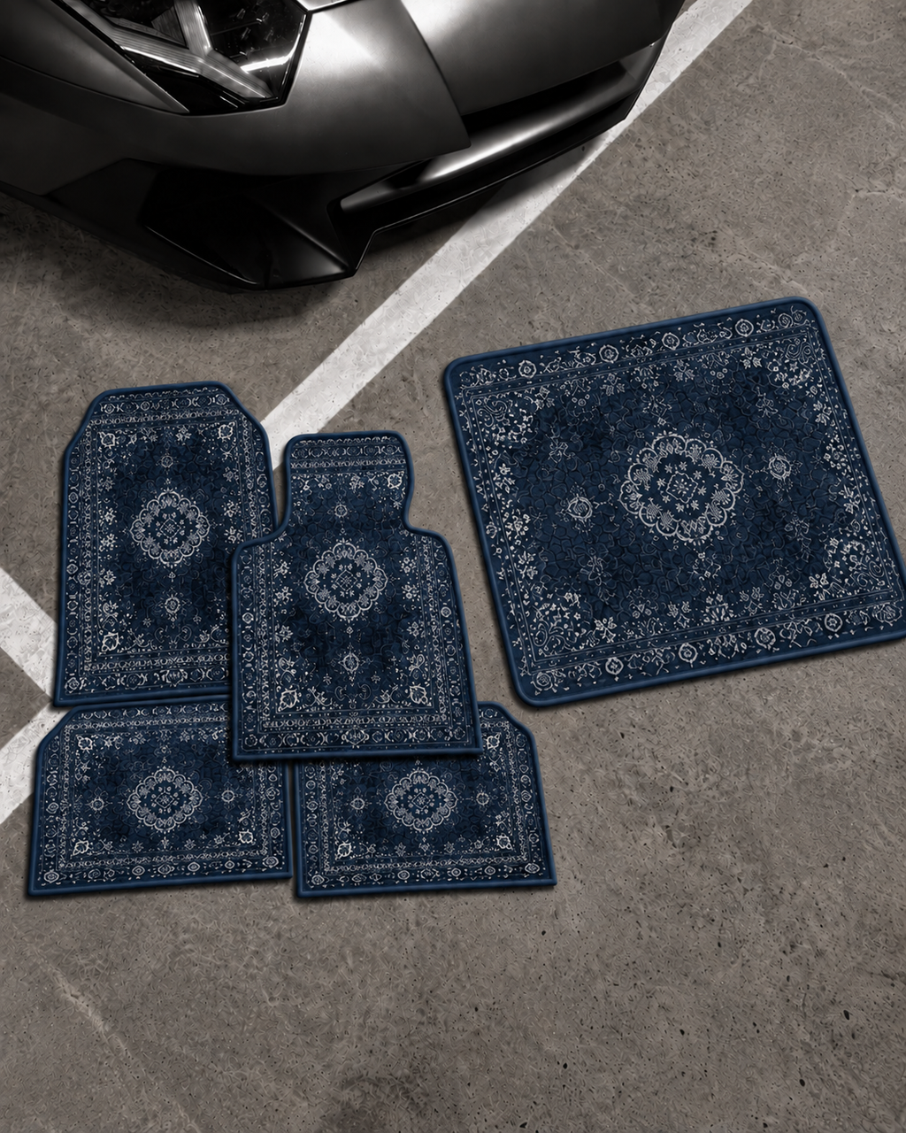 4 Dawasat + Trunk Mat