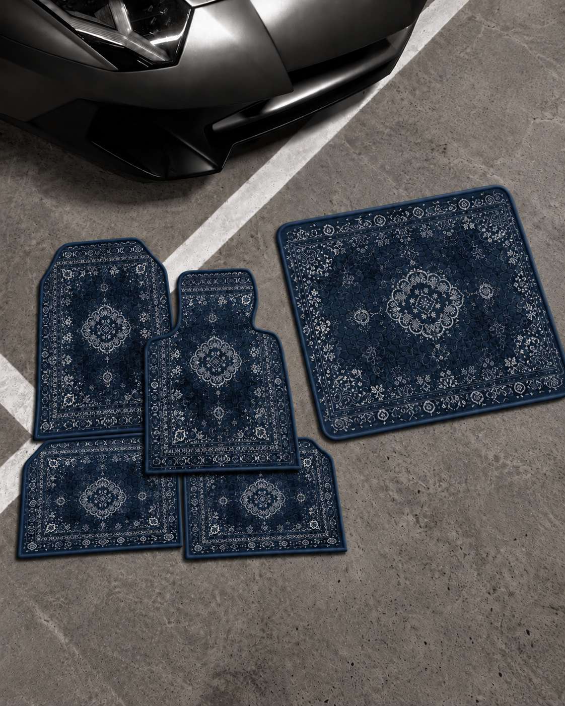 4 Dawasat + Trunk Mat