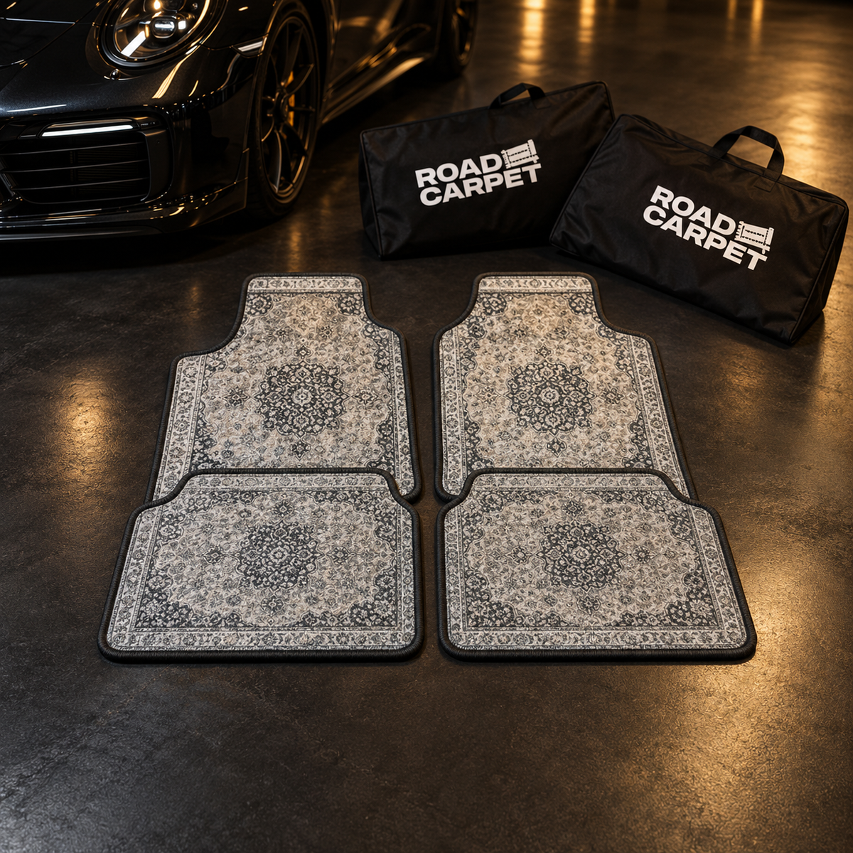 ARABIAN MATS-GRAY