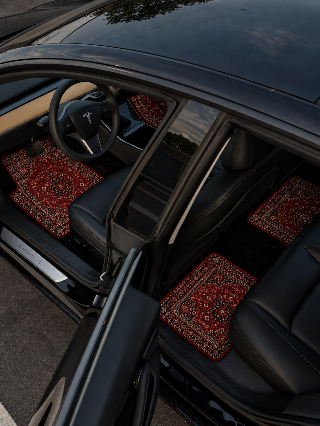 ARABIAN MATS-RED