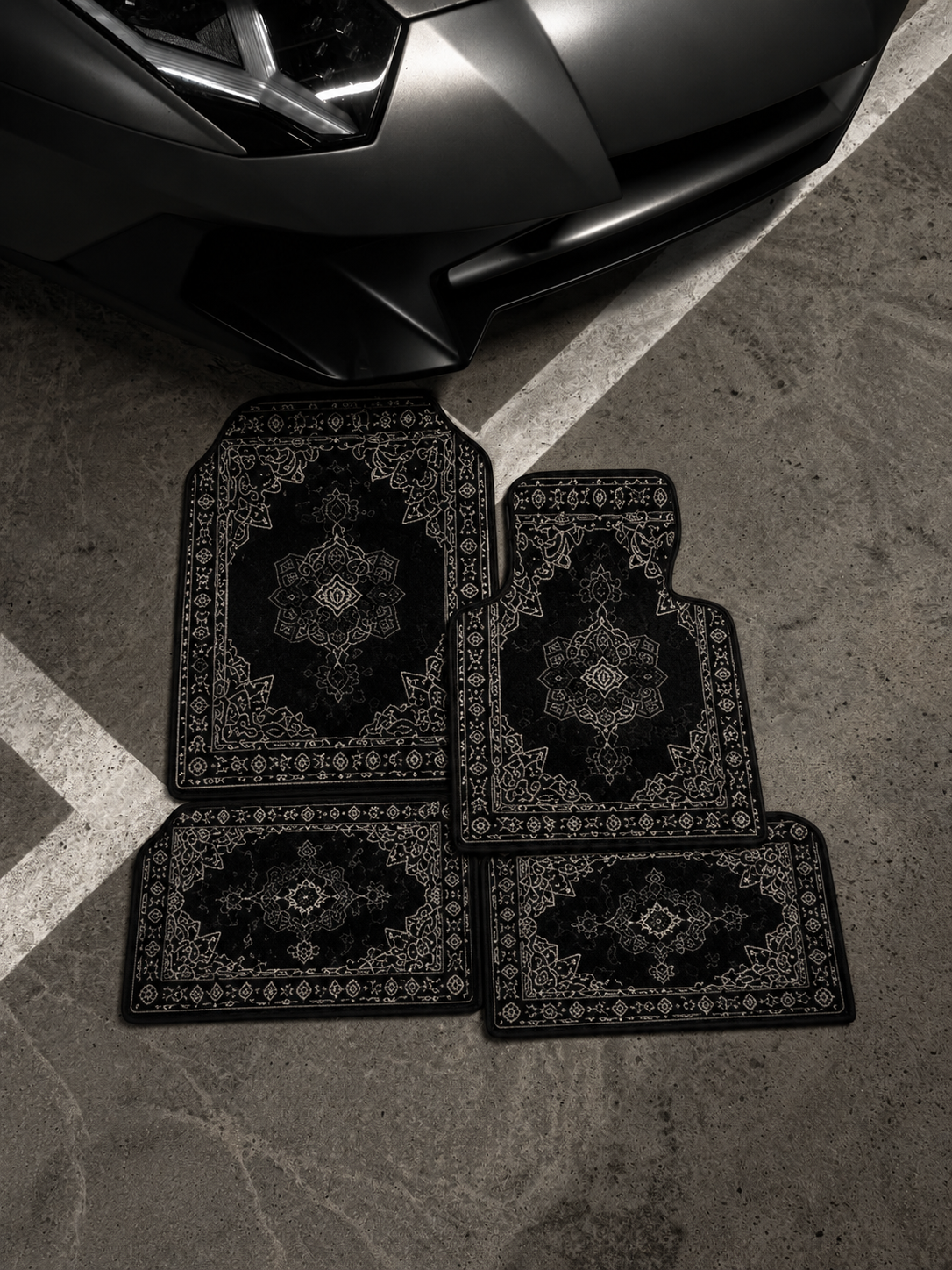 ARABIAN MATS-BLACK