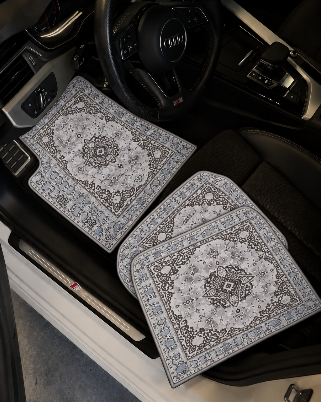 ARABIAN MATS-GRAY