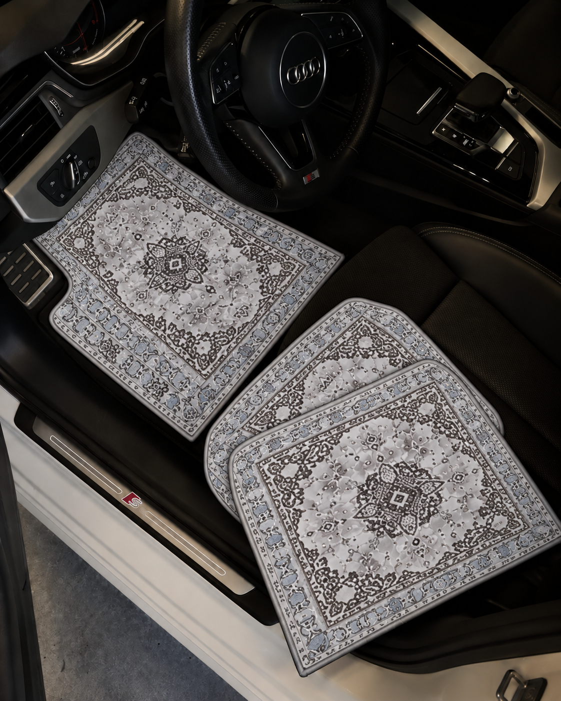 ARABIAN MATS-GRAY