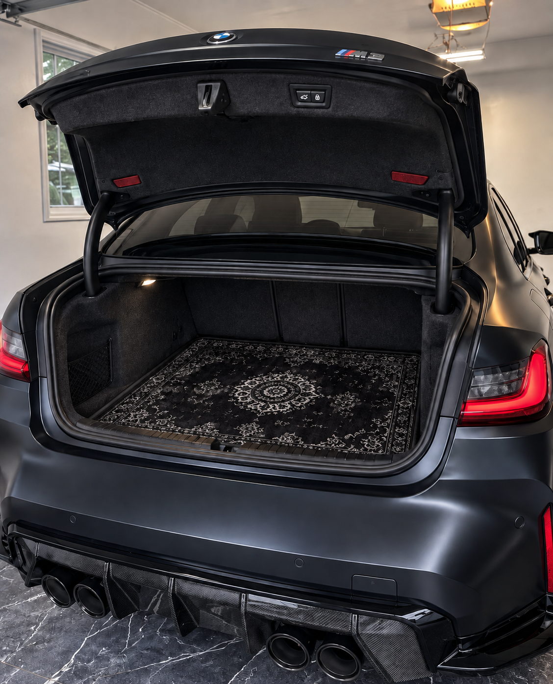 Trunk Mats-Black