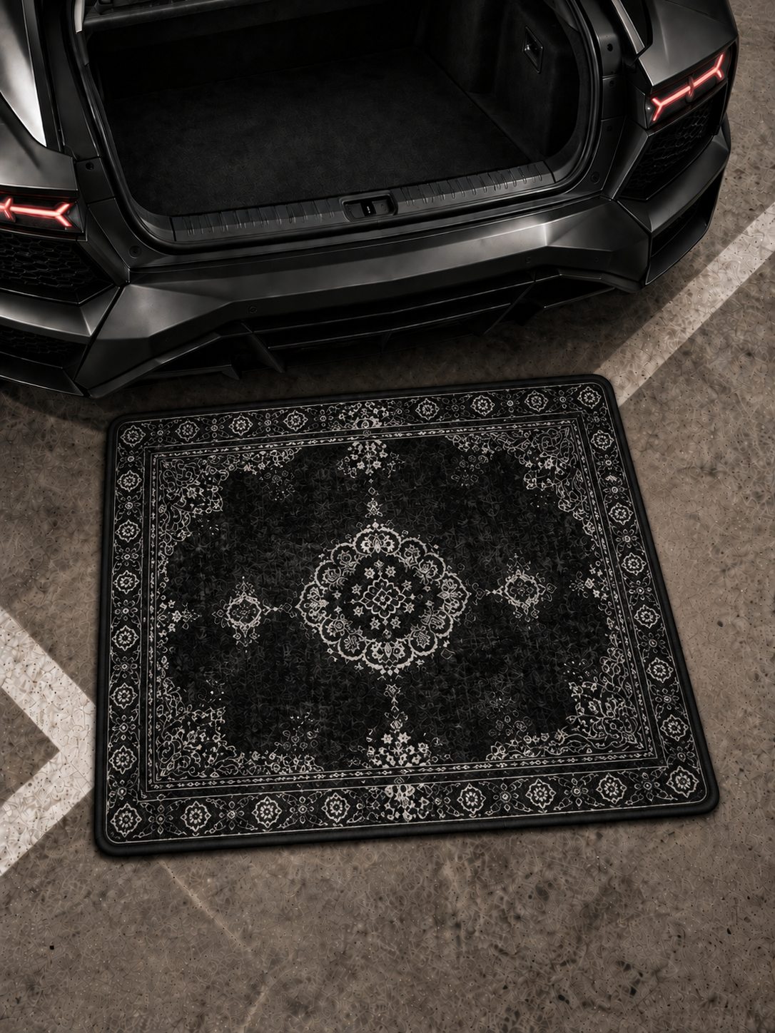 Trunk Mats-Black