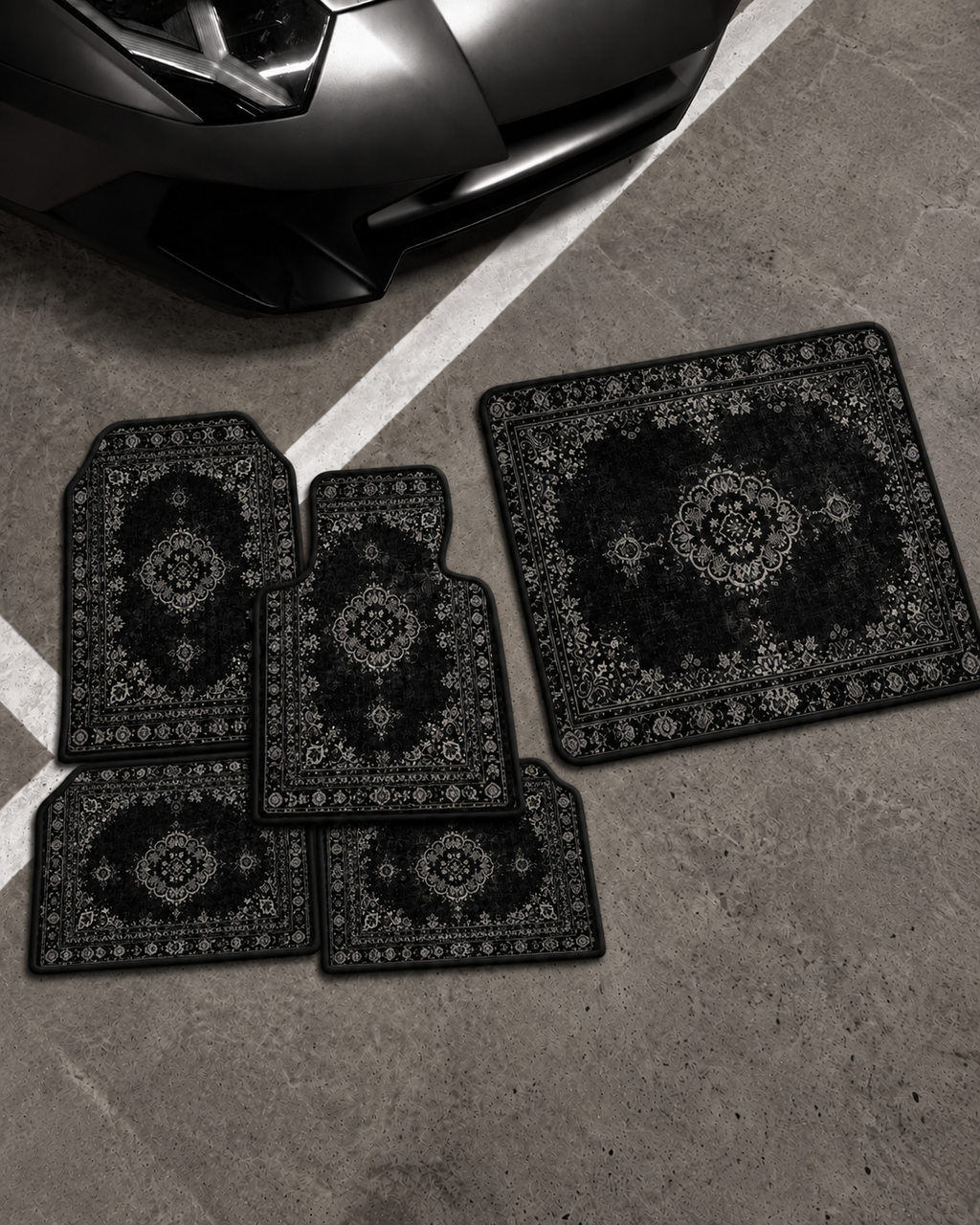 4 Dawasat + Trunk Mat
