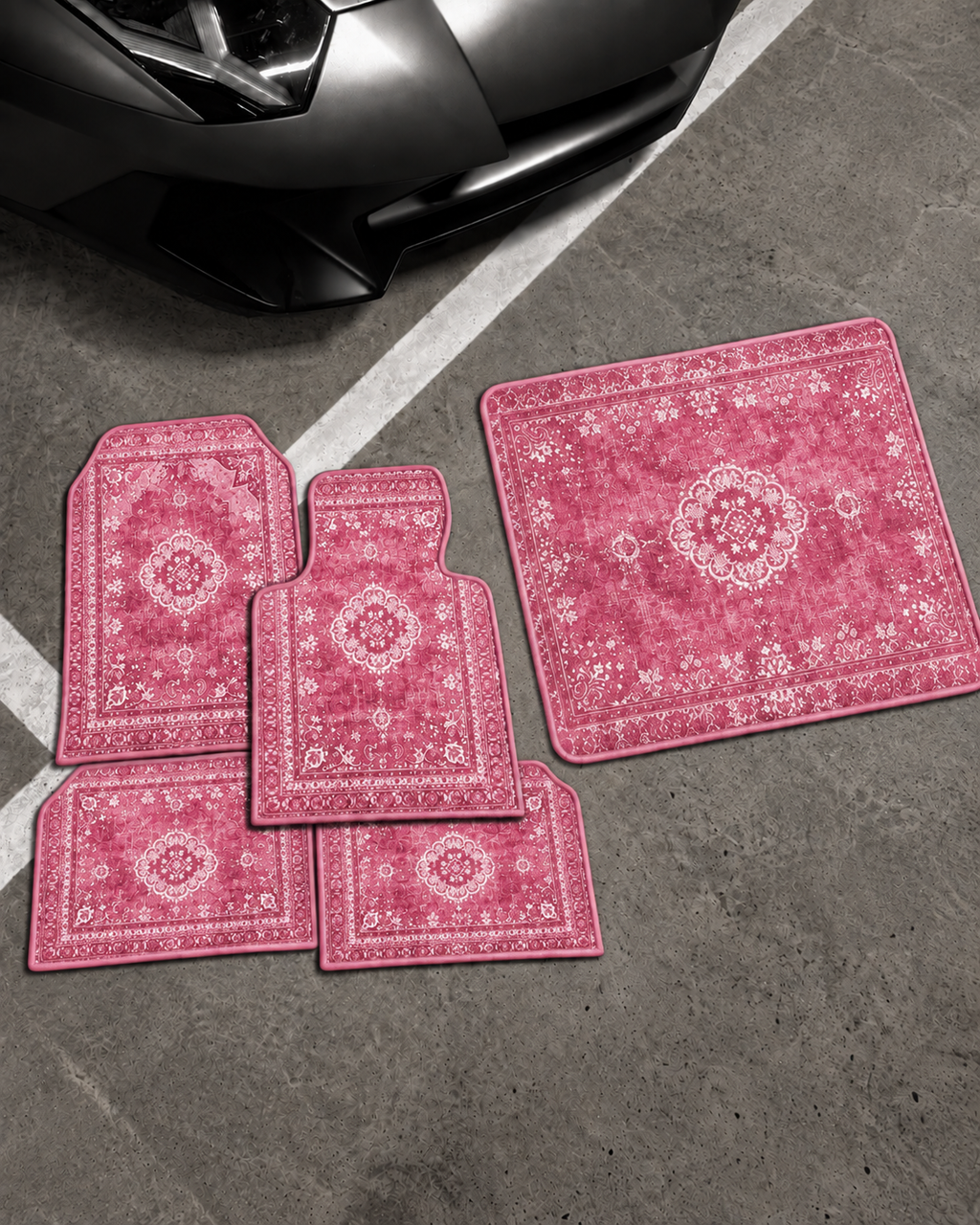 4 Dawasat + Trunk Mat
