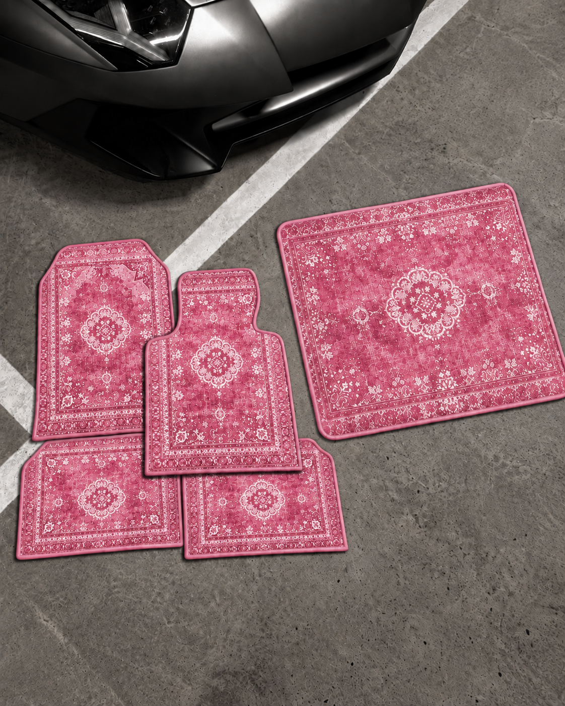 4 Dawasat + Trunk Mat