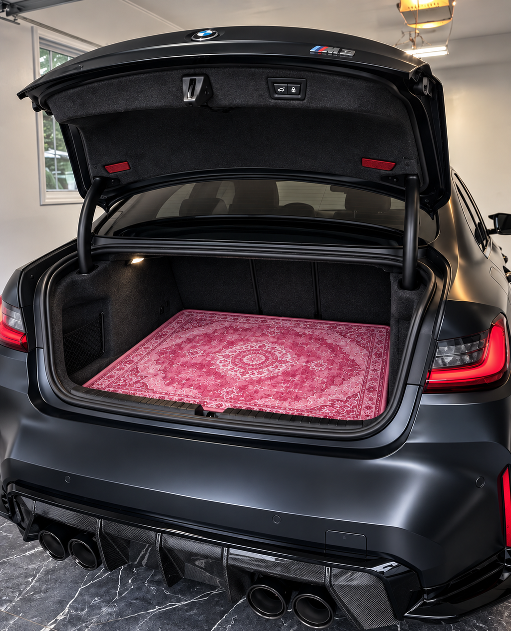 Trunk Mats-Pink