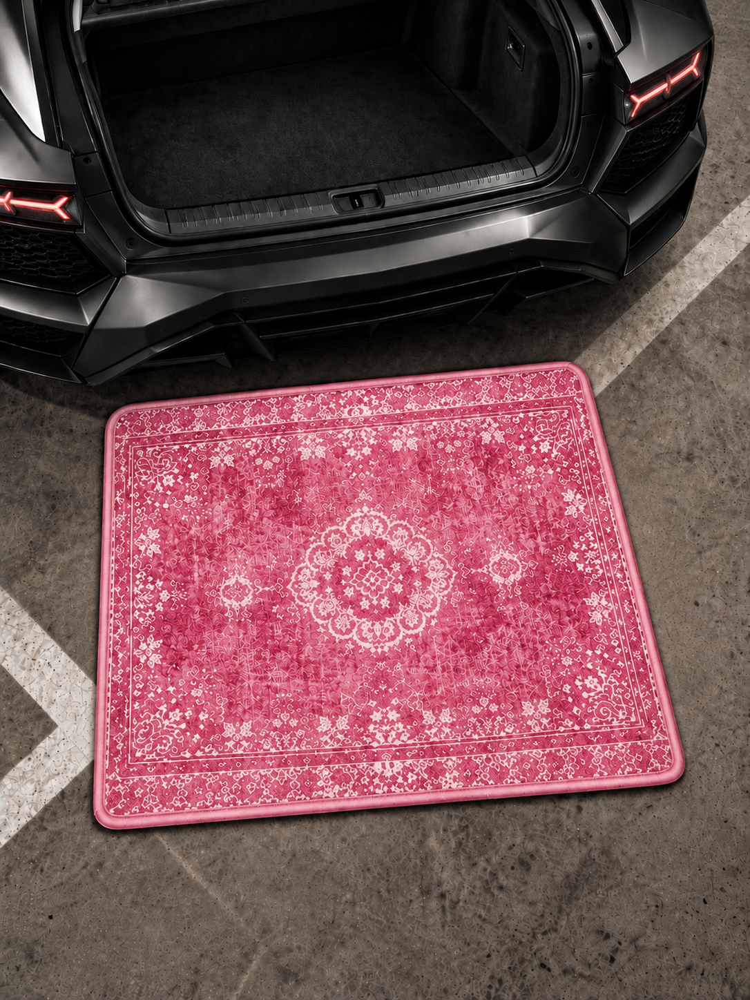 Trunk Mats-Pink