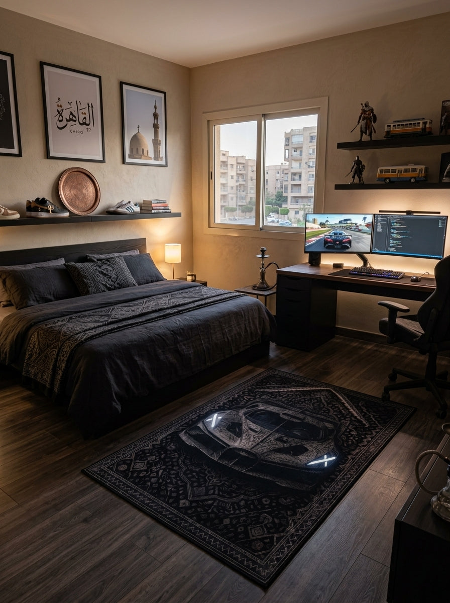 Bugatti Bolide Premium Printed Rug