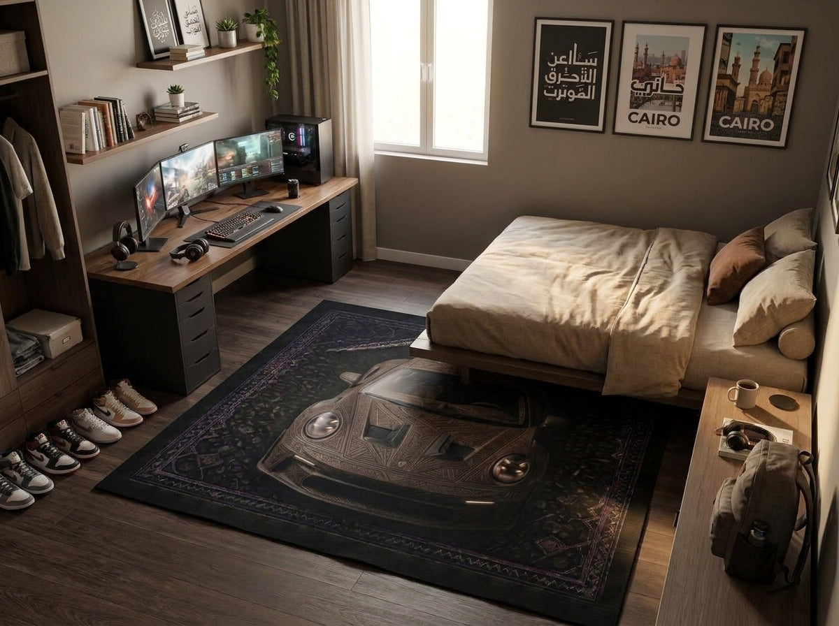 Porsche 911 GT3 RS Printed Rug