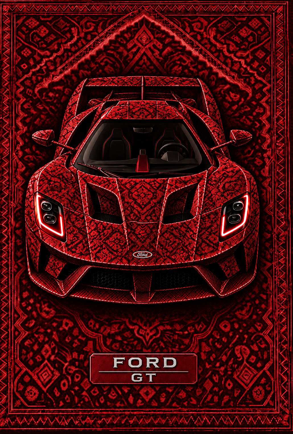 Ford GT Rug