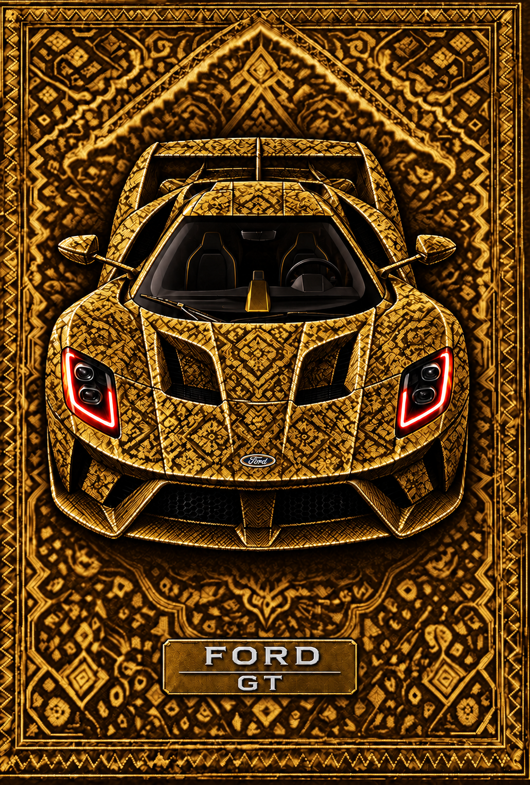 Ford GT Rug